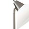 Homeroots Brushed Steel Metal Torchiere Lamp12 x 10 x 71.5 in. 372627 - alternate 1